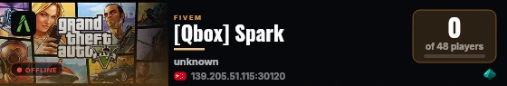 [Qbox] Spark live status badge
