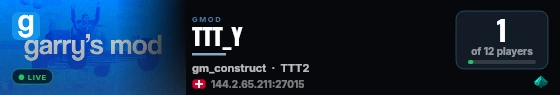 TTT_Y live status badge