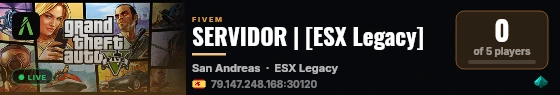 SERVIDOR | [ESX Legacy] live status badge