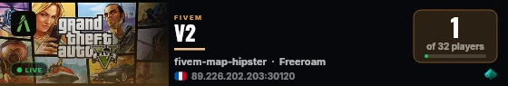 V2 live status badge