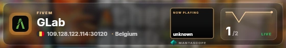 Glass badge preview
