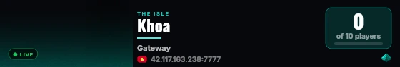 Khoa live status badge
