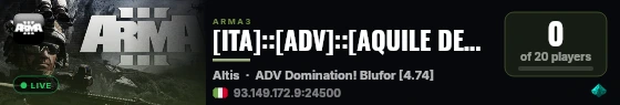 [ITA]::[ADV]::[AQUILE DEL VESUVIO] 2 live status badge