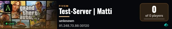 Test-Server | Matti  live status badge