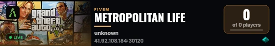 METROPOLITAN LIFE  live status badge
