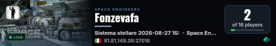 Fonzevafa live status badge