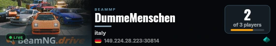 DummeMenschen live status badge