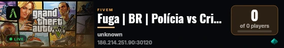 Fuga | BR | Polícia vs Crime | Perseguição live status badge