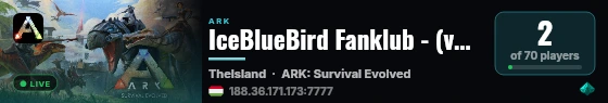 IceBlueBird Fanklub - (v361.7) live status badge