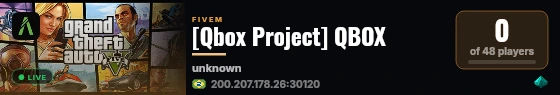 [Qbox Project] QBOX live status badge