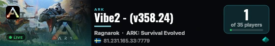 Vibe2 - (v358.24) live status badge