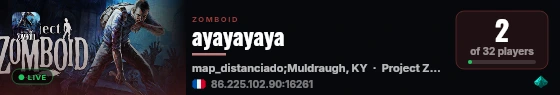 ayayayaya live status badge