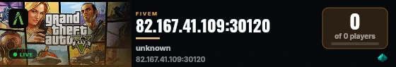 82.167.41.109:30120 live status badge