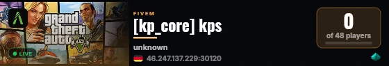 [kp_core] kps live status badge