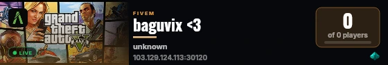 baguvix <3 live status badge