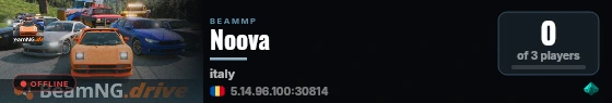 Noova live status badge