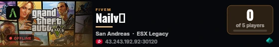 Nailv🤍 live status badge