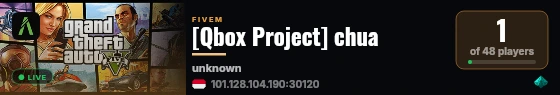 [Qbox Project] chua live status badge
