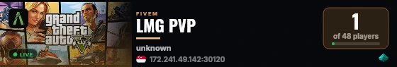 LMG PVP live status badge