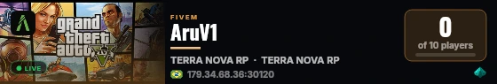 AruV1 live status badge
