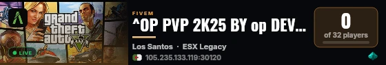 ^OP PVP 2K25 BY op DEV&LEAK DISCORD.GG/opPVP live status badge