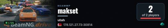 makset live status badge