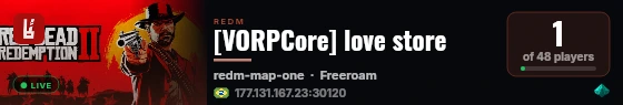 [VORPCore] love store live status badge