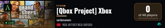 [Qbox Project] Xbox live status badge