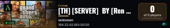 [TH] [SERVER]  BY [Ren BESTIES] live status badge