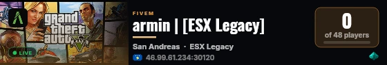 armin | [ESX Legacy] live status badge