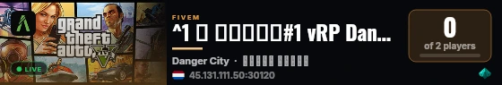 ^1 💎 ←▬▬▬⌠#1 vRP Danger Files V2 ⌡👑⌠ملفات دينجر⌡▬▬▬→ 🚀 live status badge
