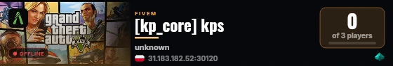 [kp_core] kps live status badge
