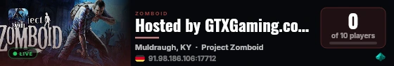 Hosted by GTXGaming.co.uk live status badge