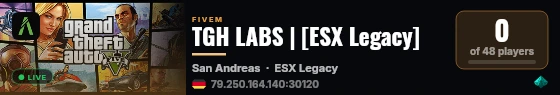 TGH LABS | [ESX Legacy] live status badge