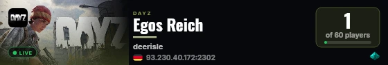 Egos Reich live status badge