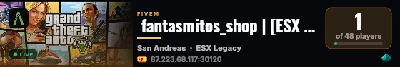  fantasmitos_shop | [ESX Legacy] live status badge