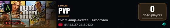 PVP live status badge