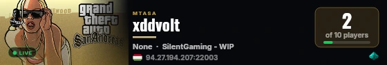 xddvolt live status badge