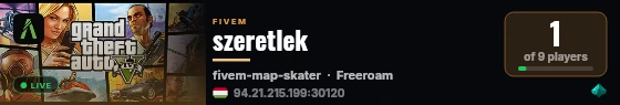 szeretlek live status badge