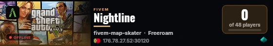 Nightline live status badge