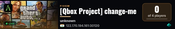 [QBCore Framework] change-me live status badge
