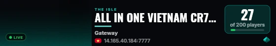 ALL IN ONE VIETNAM CR7SDVNDINOMIXIDUCANHSBTC live status badge