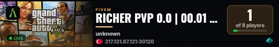 RICHER PVP 0.0 | 00.01 #BANAFFI live status badge