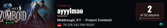 ayyylmao live status badge