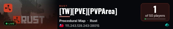 [TW][PVE][PVPArea] live status badge