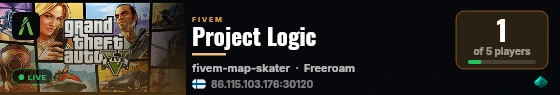 Project Logic live status badge