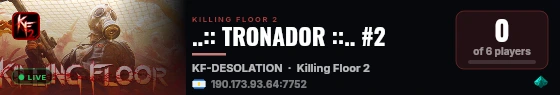 ..:: TRONADOR ::.. #2 live status badge