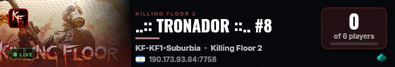 ..:: TRONADOR ::.. #8 live status badge