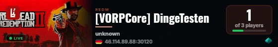 [VORPCore] DingeTesten live status badge