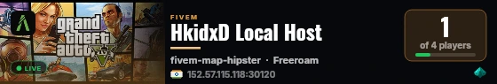 HkidxD Local Host live status badge